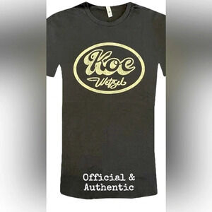 NWT KOE WETZEL Official Concert Tour Merch SS Circular Motion T-Shirt unisex